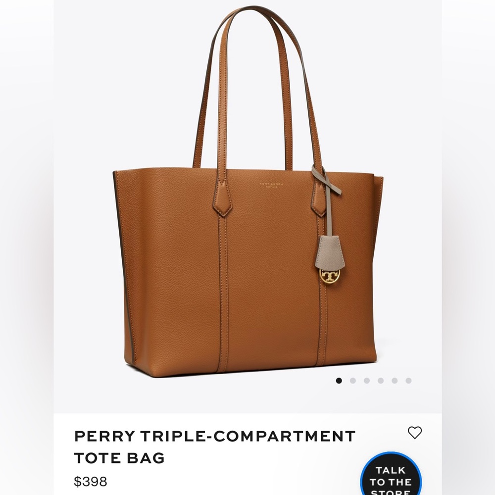 PERRY TRIPLE-COMPARTMENT TOTE BAG